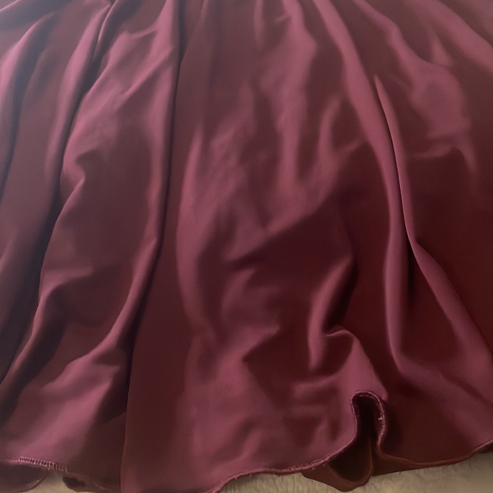 Speechless Burgundy Skirt size 5 - Picture 2 of 10